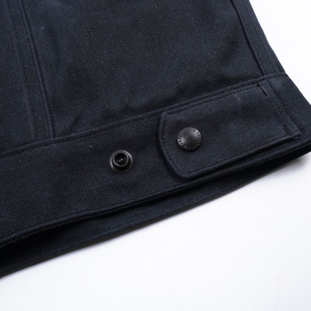 Faro Jacket Black Heavy Waxed Canvas