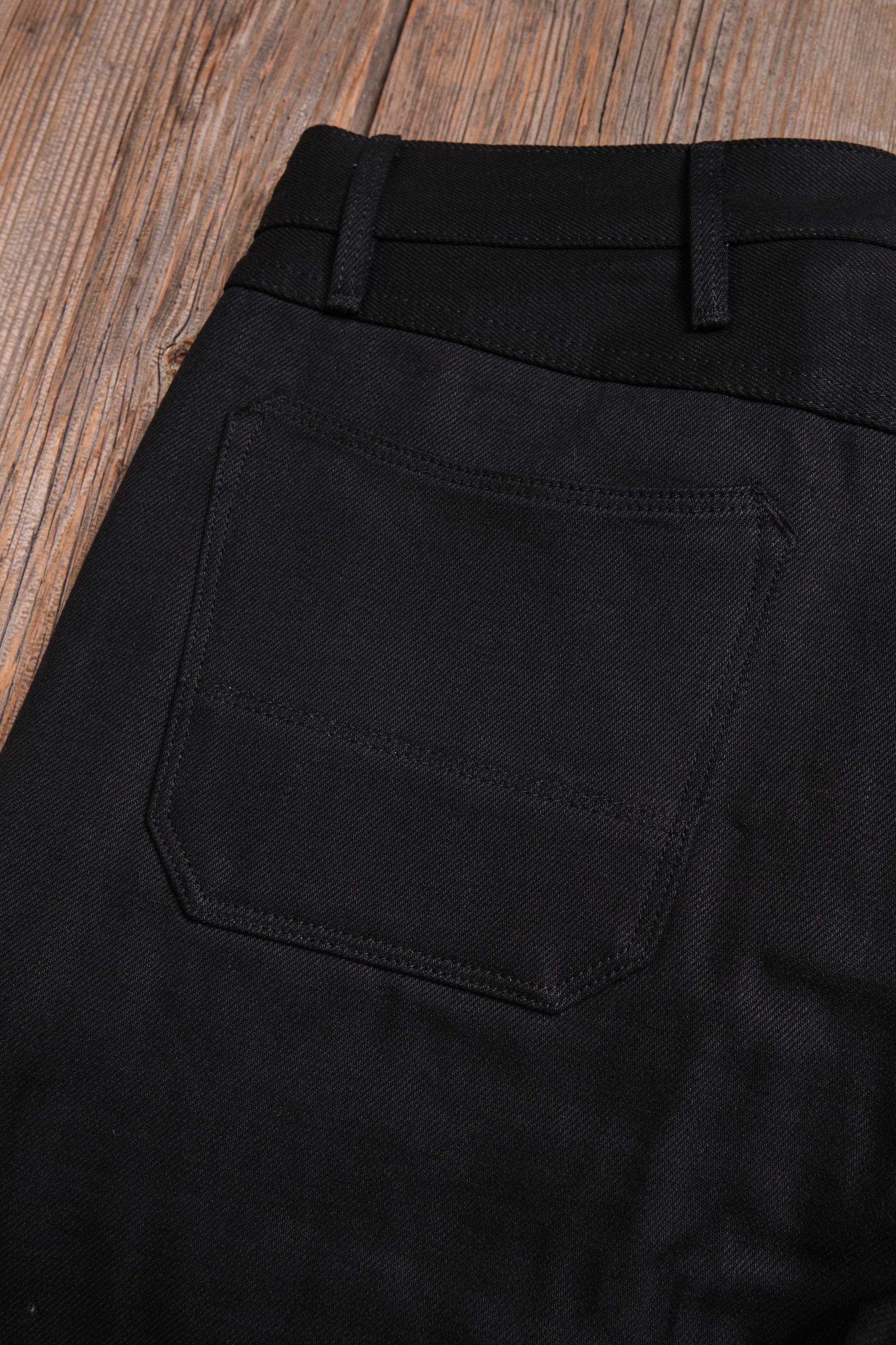 Wilkes Western 14 Ounce Black Denim