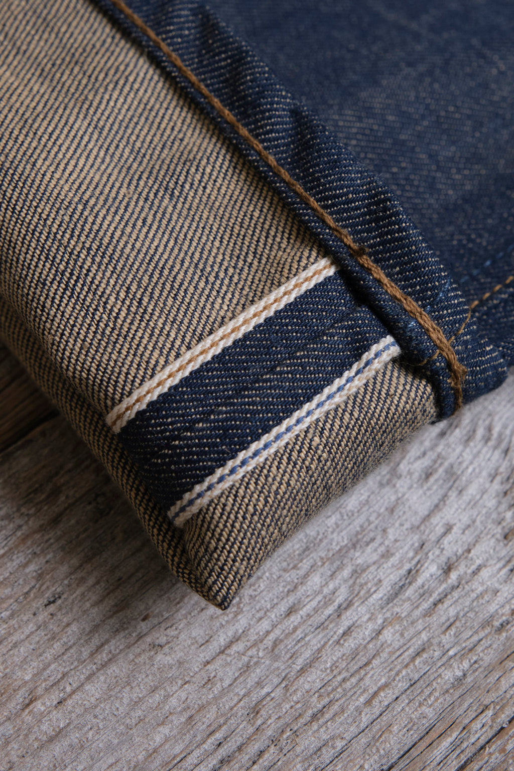 Portola Classic Taper 13 Ounce Natural Rinsed Denim