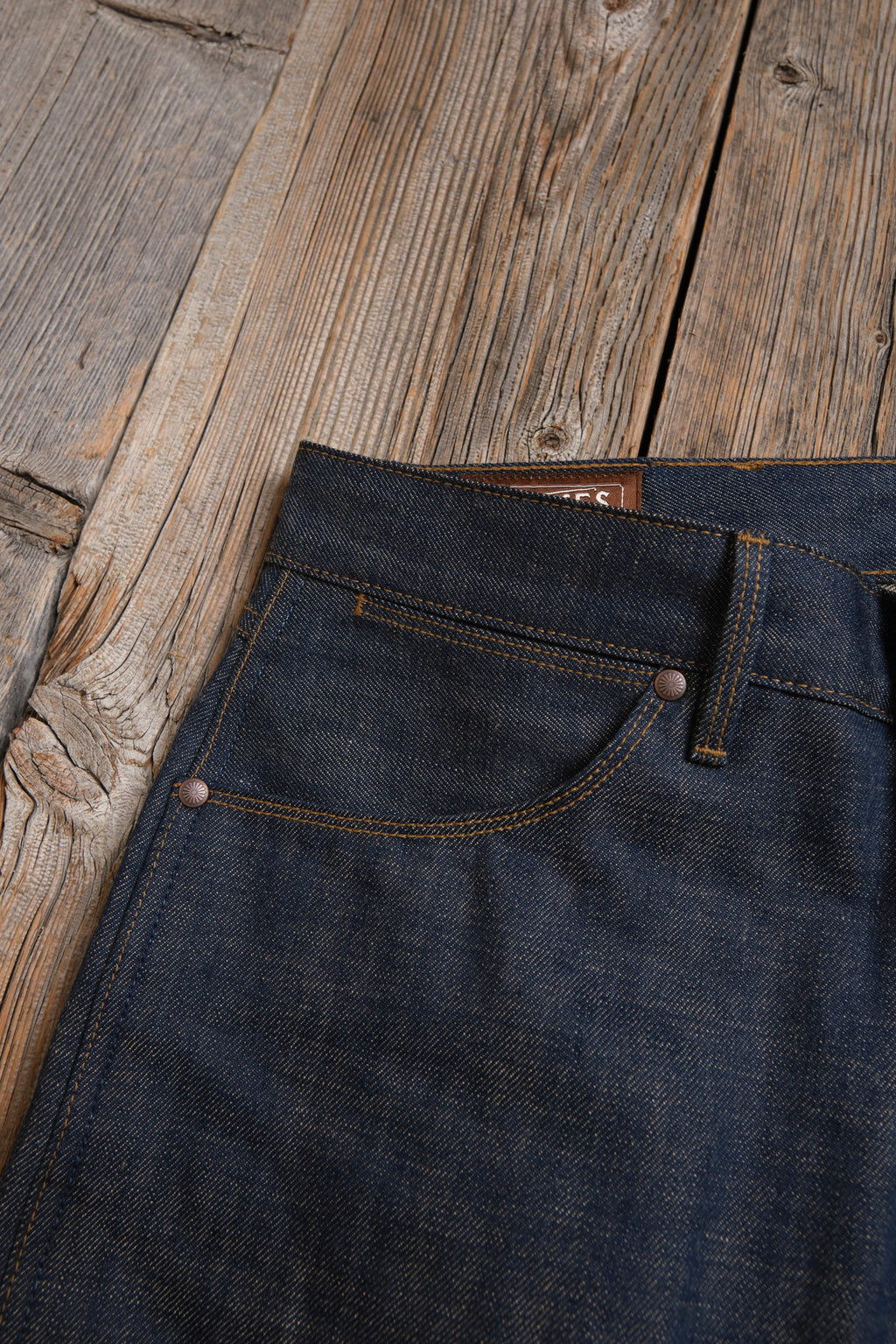 Wilkes Western 13 Ounce Natural Indigo Denim