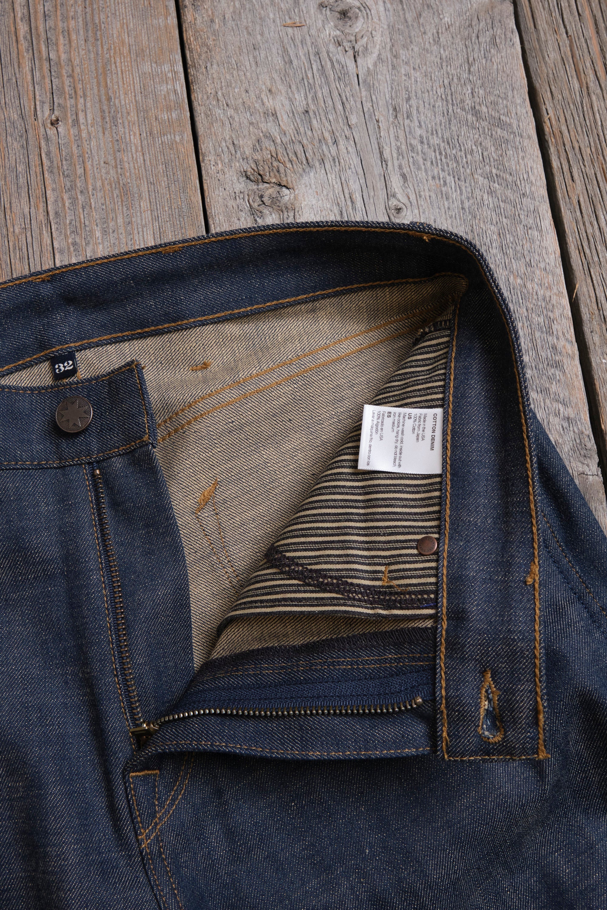 Wilkes Western 13 Ounce Natural Indigo Denim
