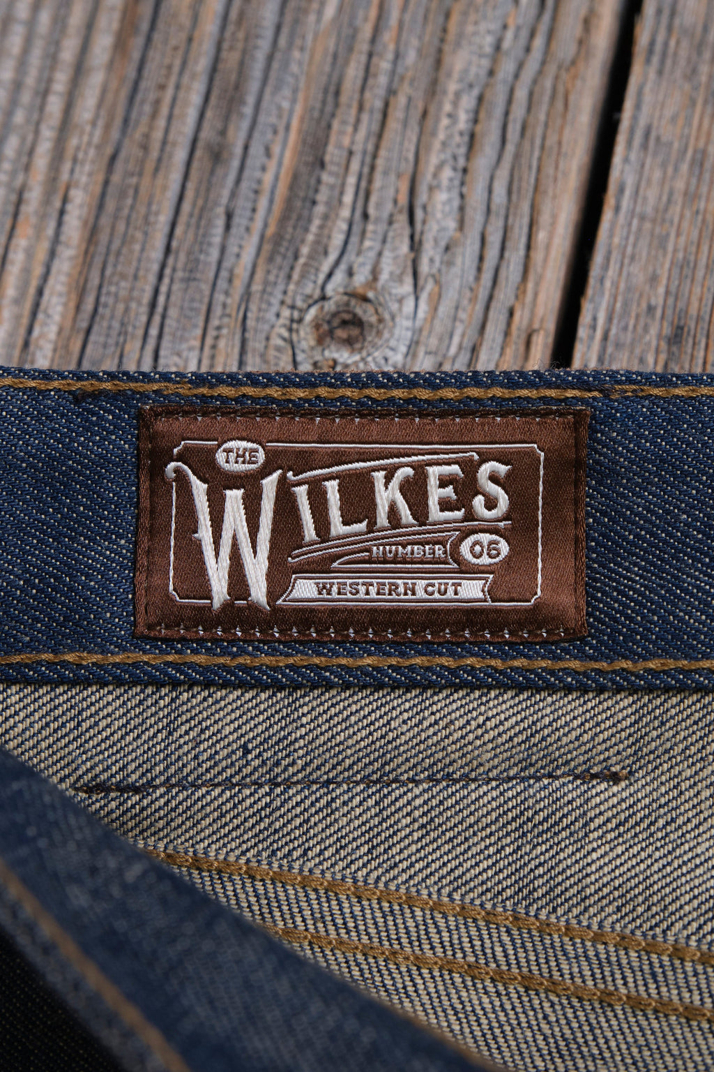 Wilkes Western 13 Ounce Natural Indigo Denim