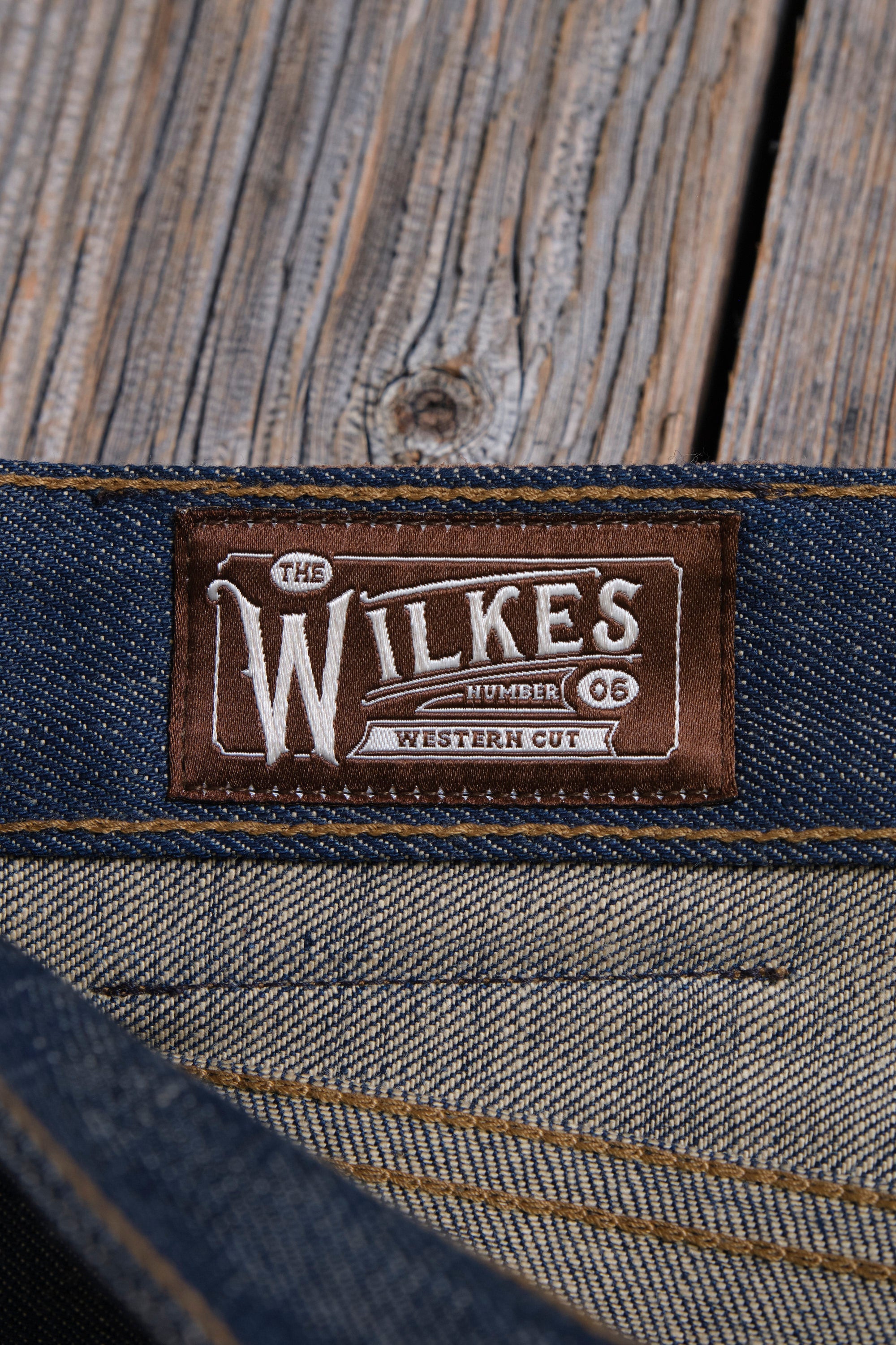 Wilkes Western 13 Ounce Natural Indigo Denim
