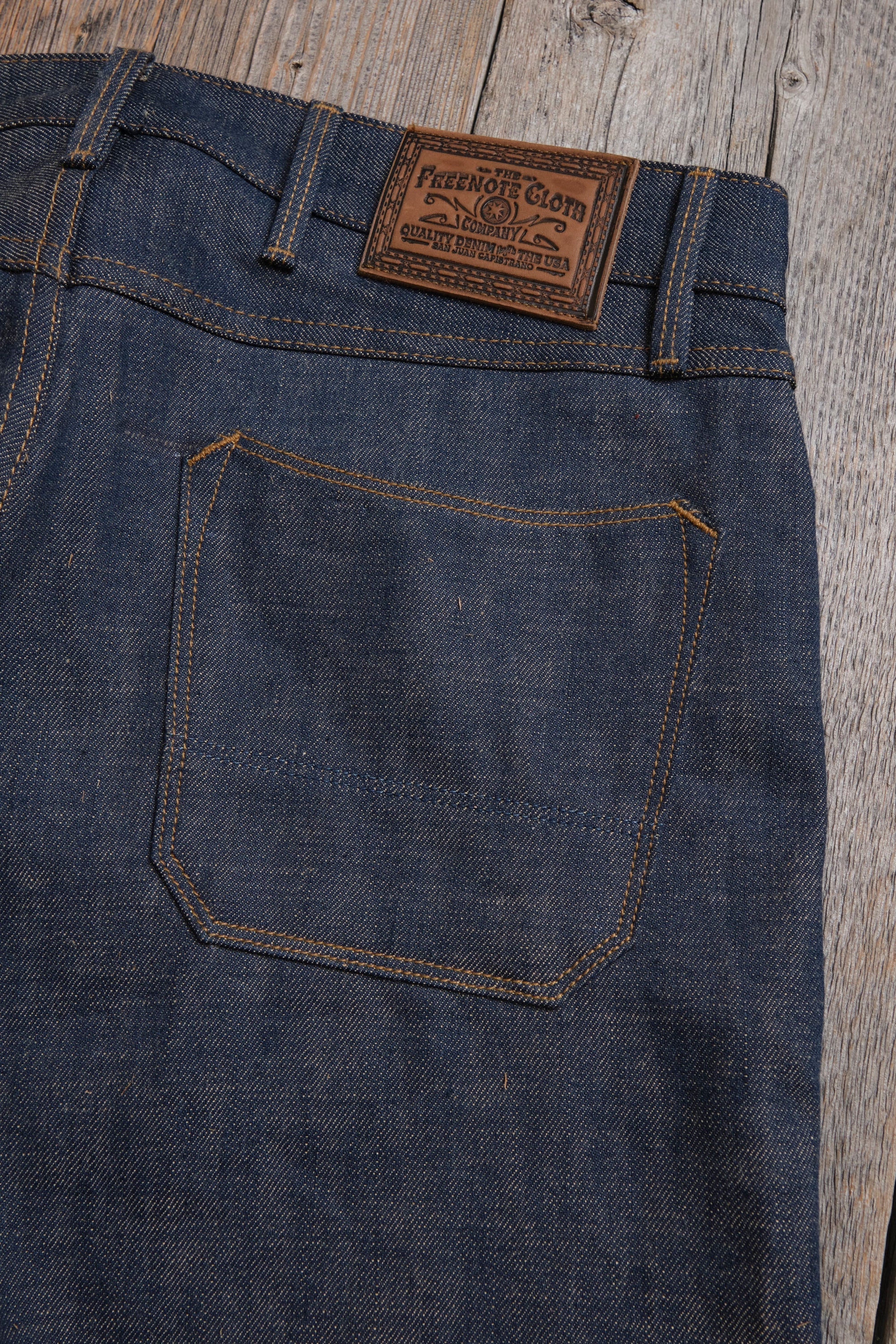 Wilkes Western 13 Ounce Natural Indigo Denim