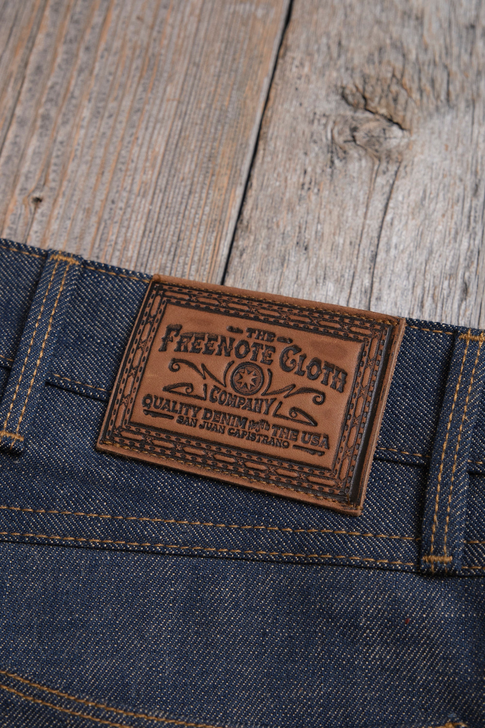 Wilkes Western 13 Ounce Natural Indigo Denim