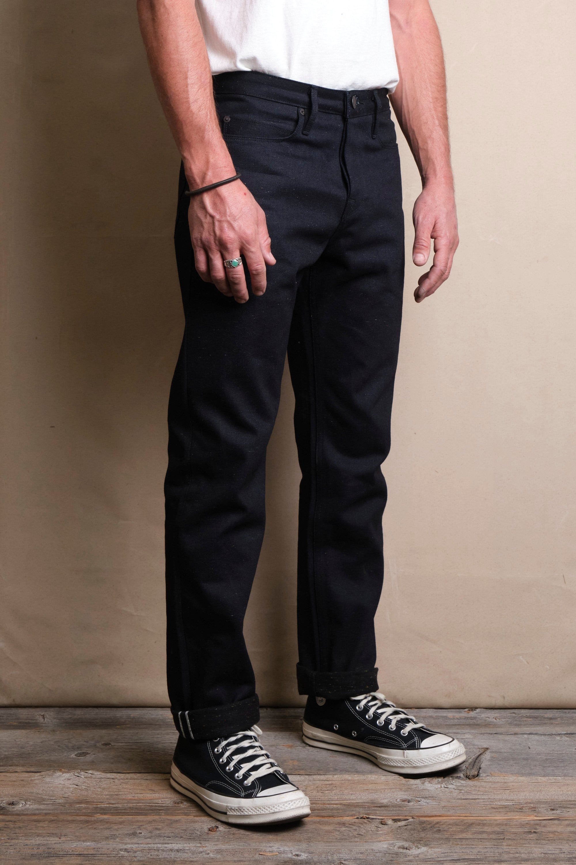 Portola 14 Ounce Raw Fleck Denim
