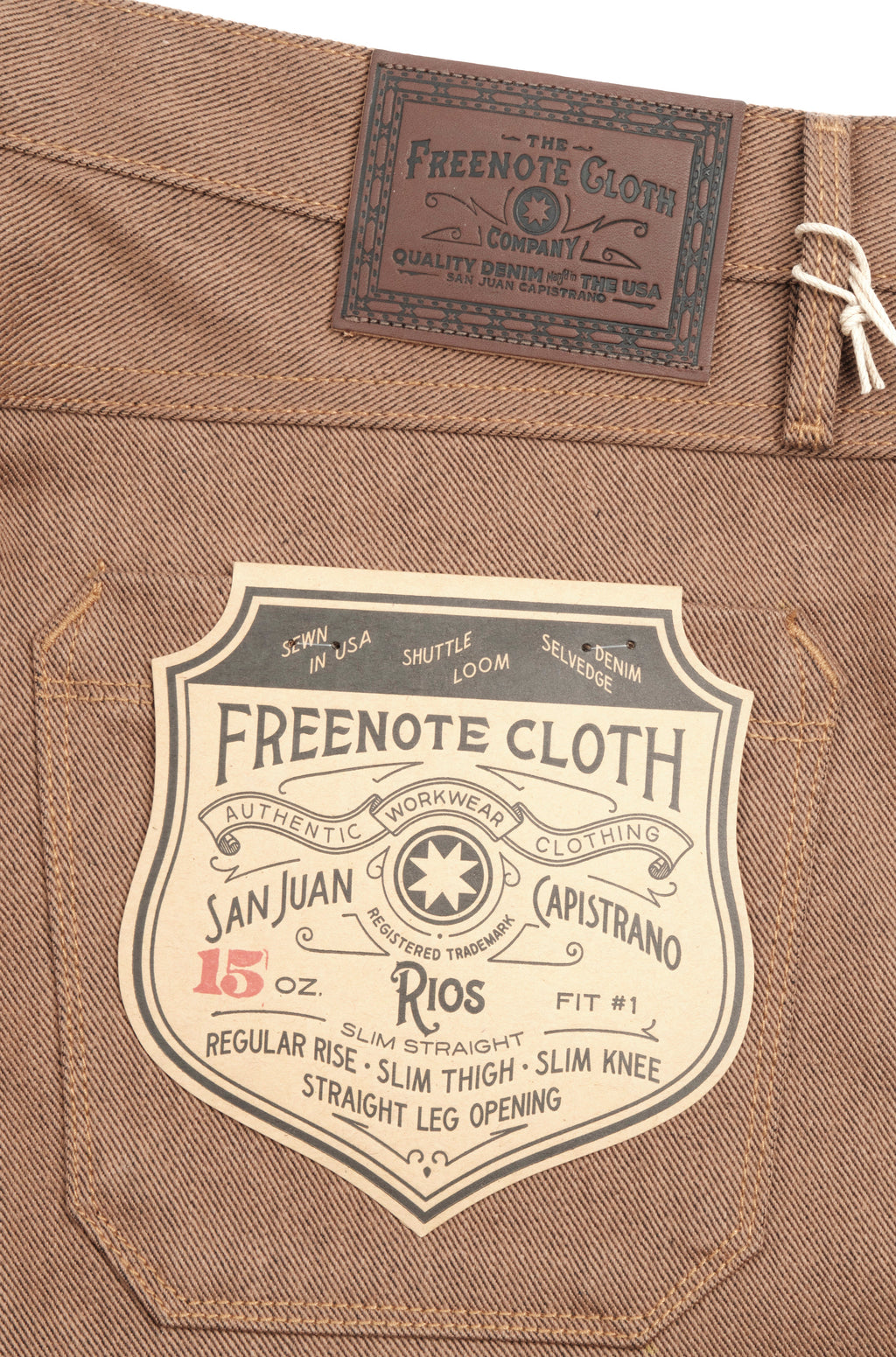 Rios <span>15 Ounce Brown Denim</span>