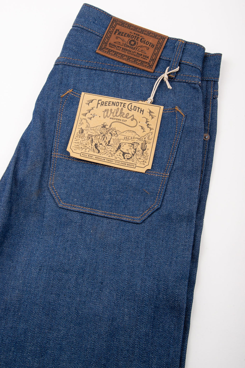 Wilkes Western <span>12 Ounce Vintage Blue Denim </span>