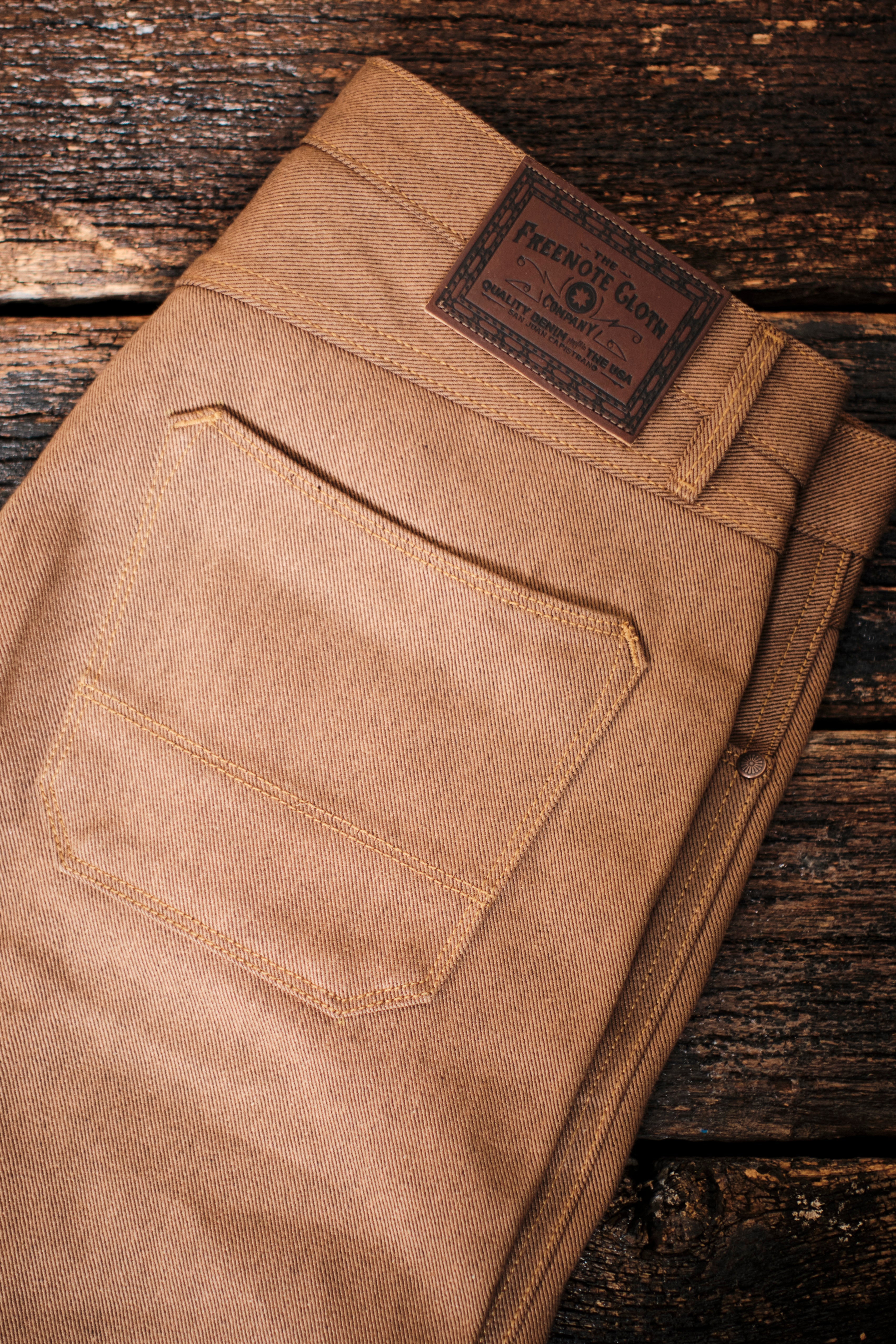 Wilkes Western <span>15 Ounce Brown Denim </span>