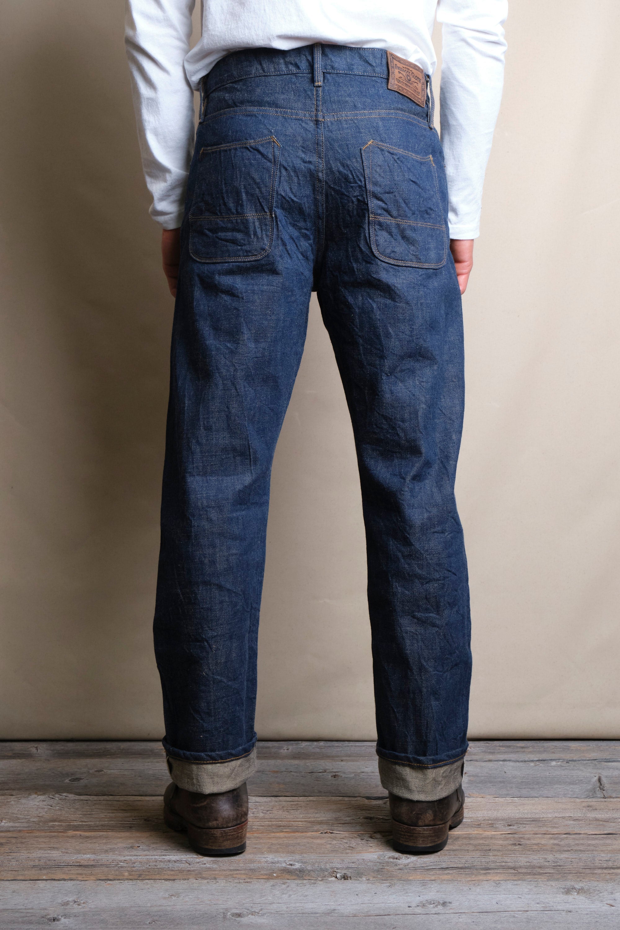 Belford Straight 13 Ounce Natural Rinsed Denim