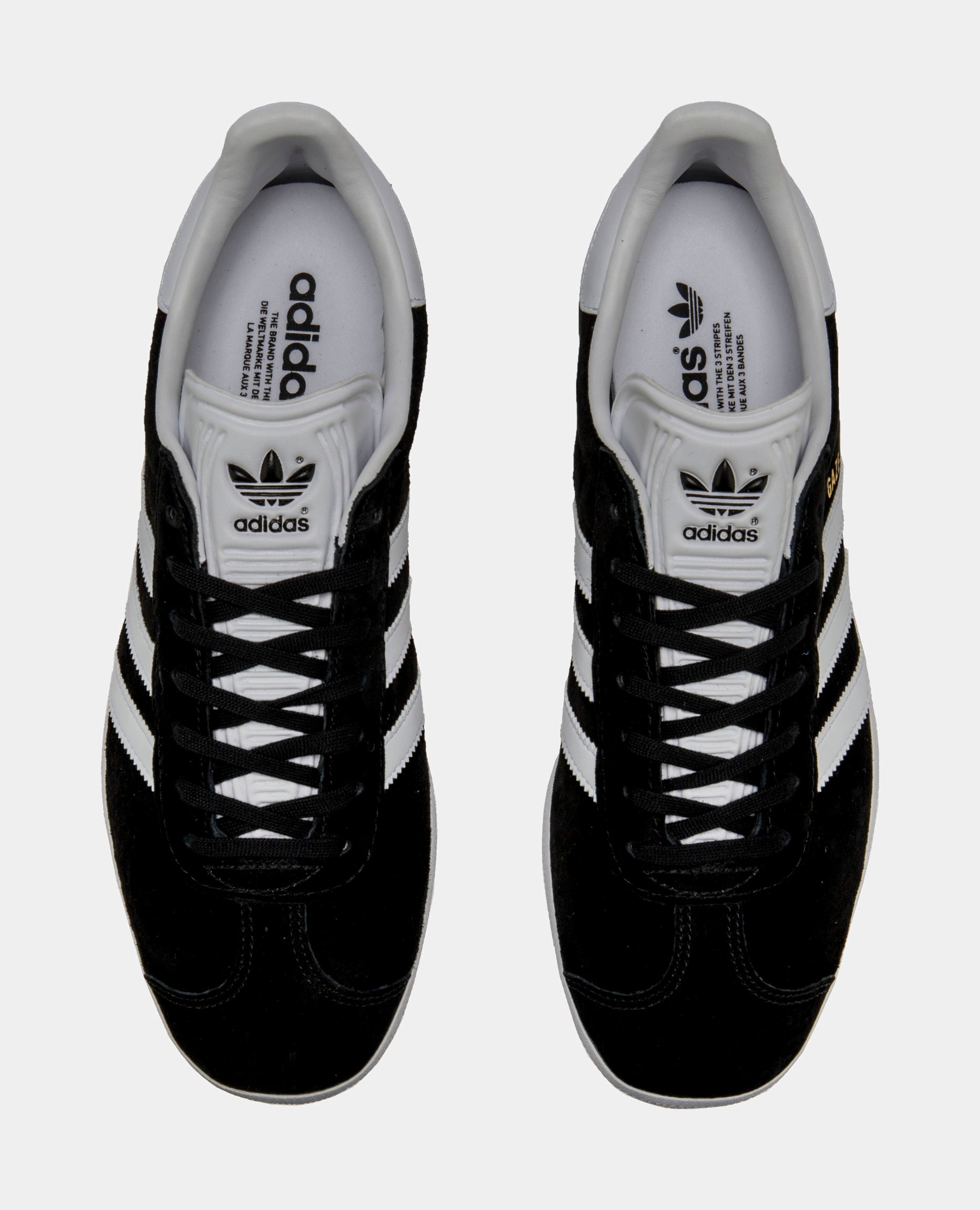 Originals Gazelle Low Mens Lifestyle Shoes (Black/White)