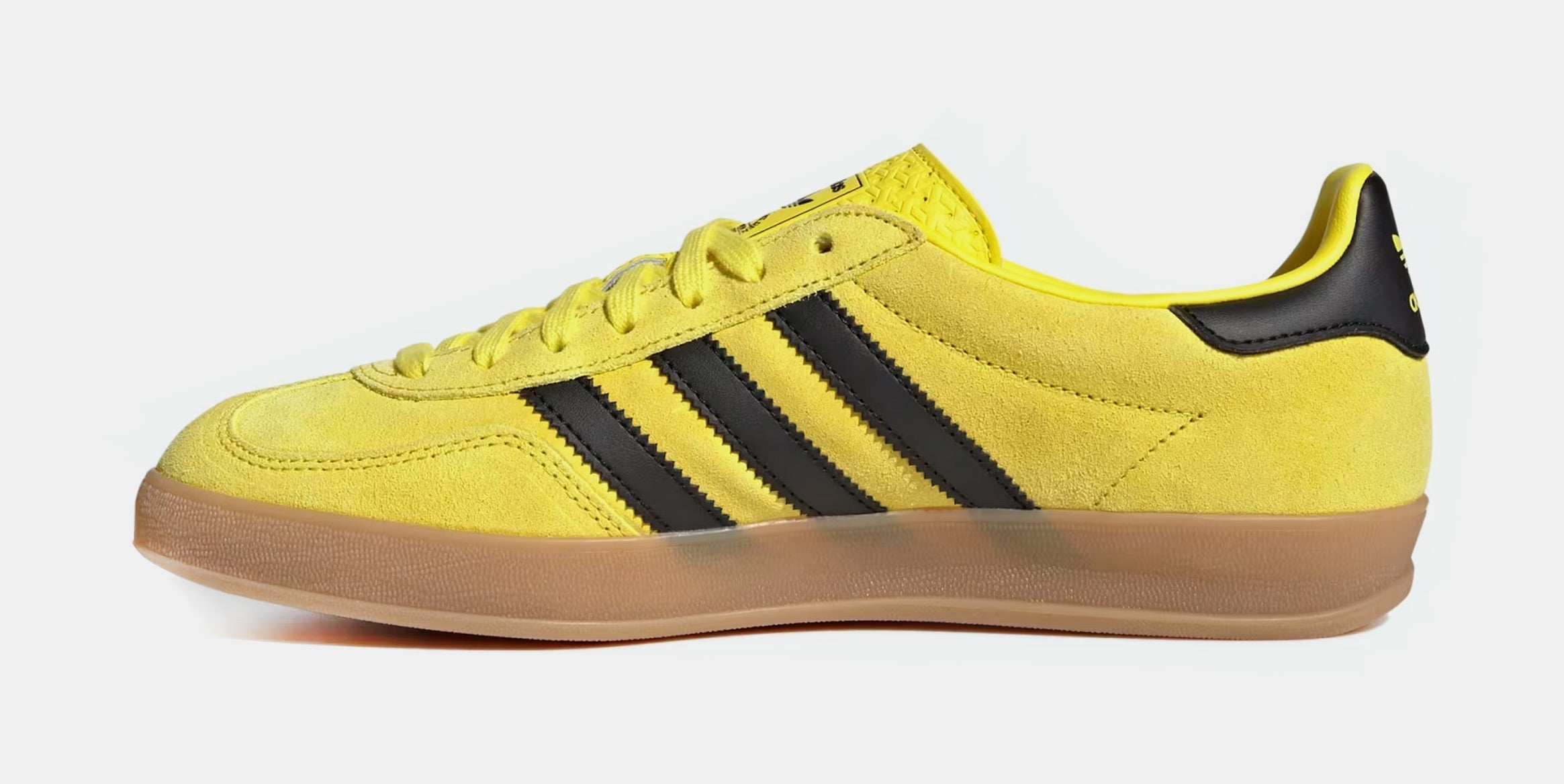 Gazelle Indoor Mens Lifestyle Shoes (Shock Yellow/Core Black/Gold Metallic)