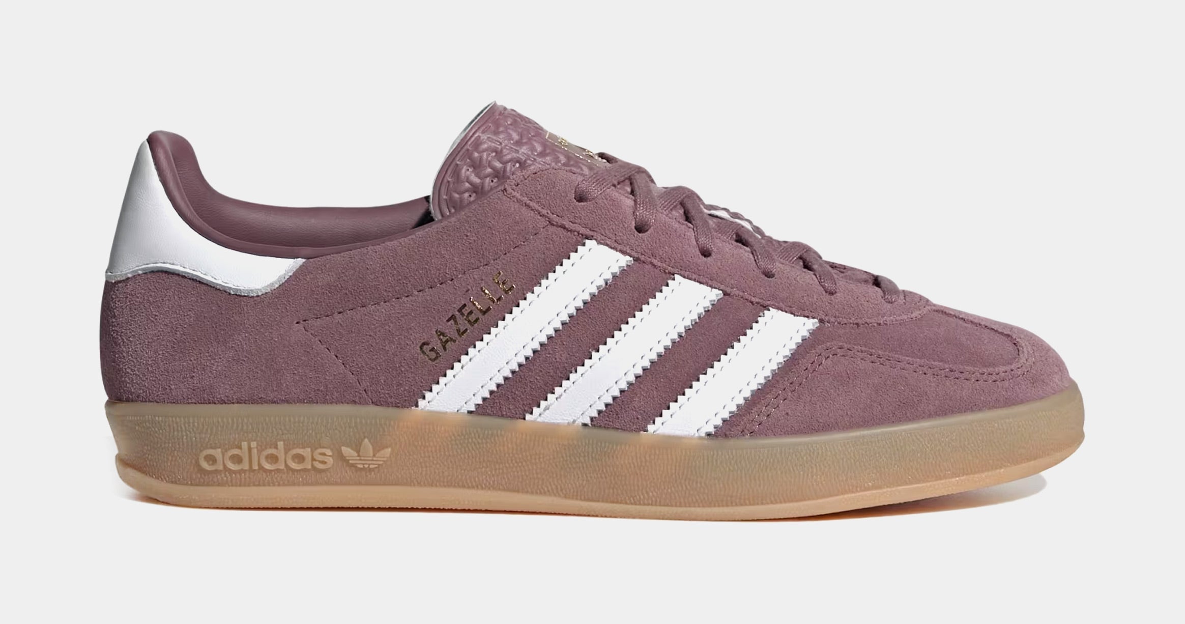 Gazelle Indoor Womens Lifestyle Shoes (Shadow Fig/White/Gum)