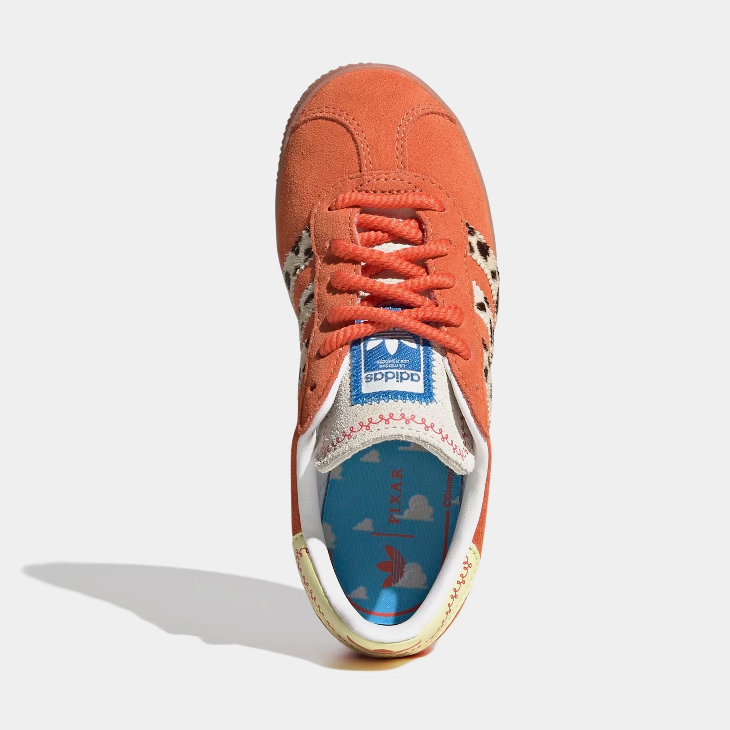 Toy Story x Gazelle Preschool Lifestyle Shoes (Orange/Yellow)