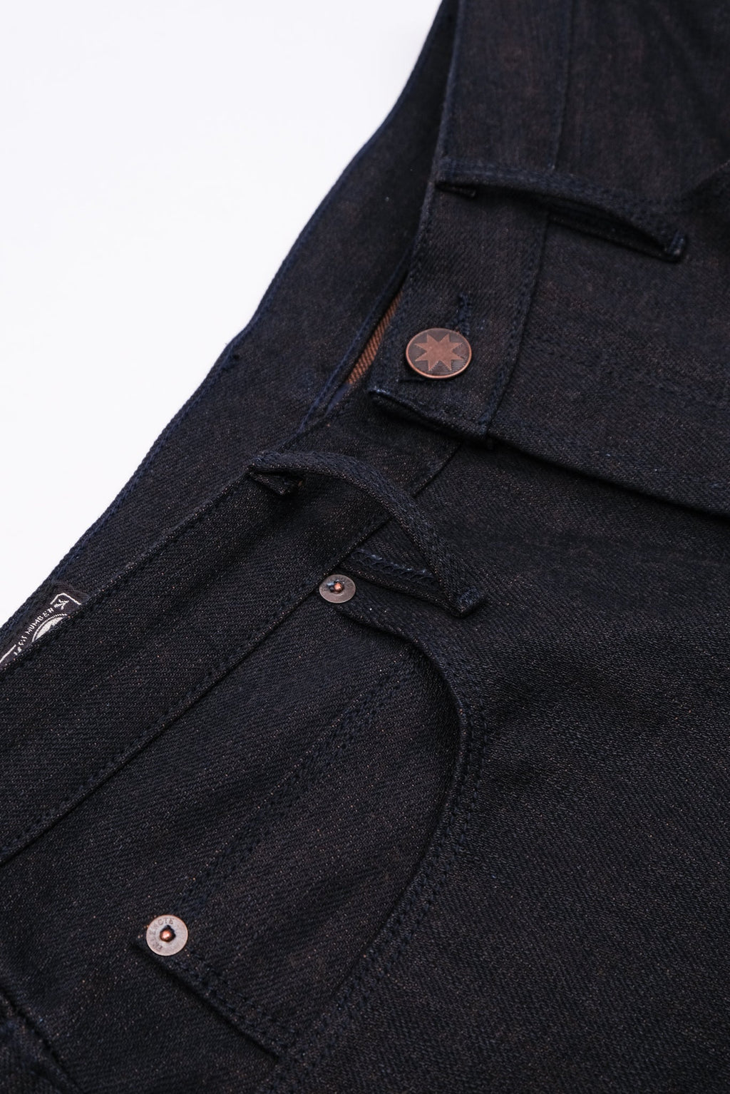 Avila Slim Taper <span> 16 ounce Indigo Brown Denim</span>